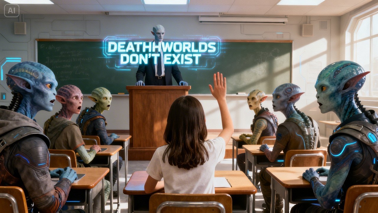 Deathworlds Don’t Exist ” ｜ The Human Girl Raised Her Hand   HFY Sci Fi Story