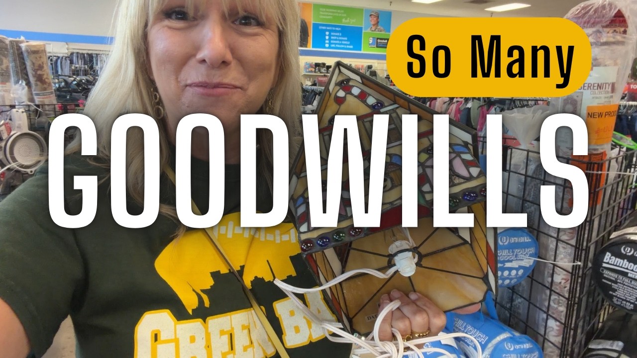 ОБЪЕЗЖАЮ 12 МАГАЗИНОВ GOODWILL в Лос-Анджелесе, где я еще не был &mdash; Охота за сокровищами!