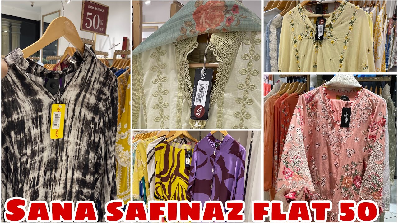 Sana Safinaz Flat 50 new Ready to wear