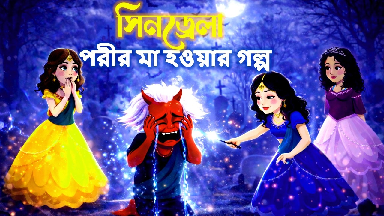 সিনড্রেলা পরীর মা হওয়ার গল্প | Cinderella Porir Ma Howar Golpo | Bangla Cartoon 2026 | Cartoonix