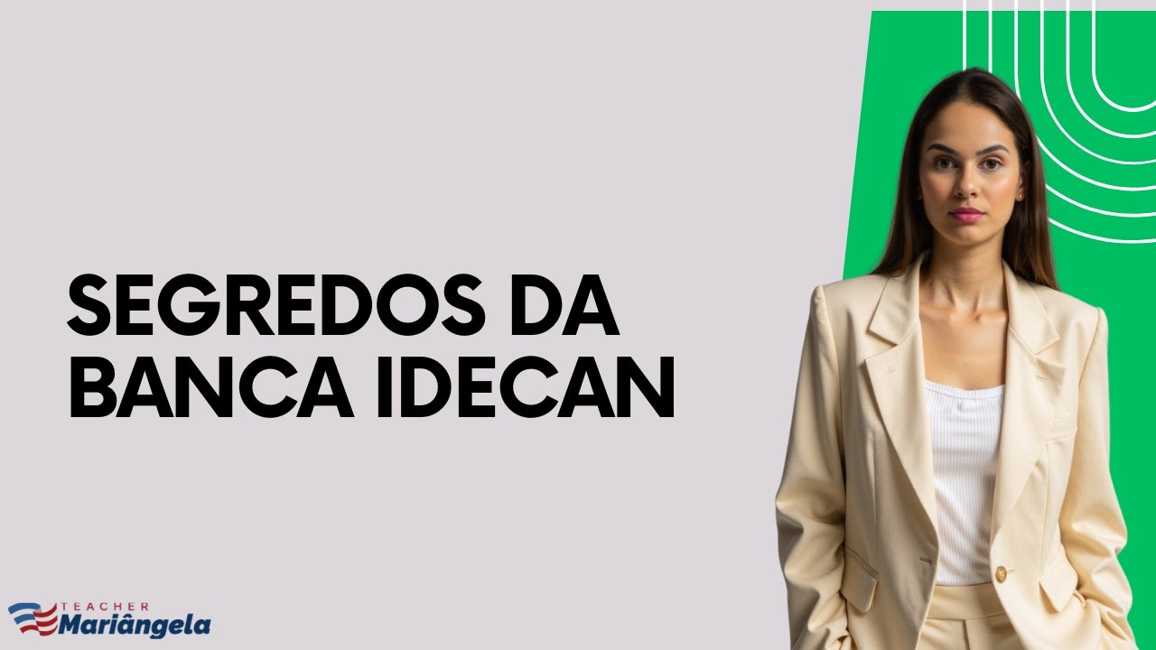 A PROVA DE INGLÊS PARA CONCURSOS DA BANCA IDECAN | como estudar e se preparar 