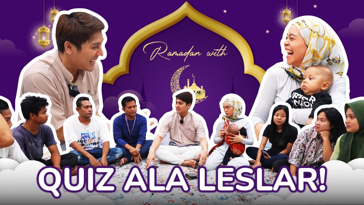 RAMADAN WITH LESLAR E22: LESLAR BAGI-BAGI THR !! SEMUA KARYAWAN SENANG !!