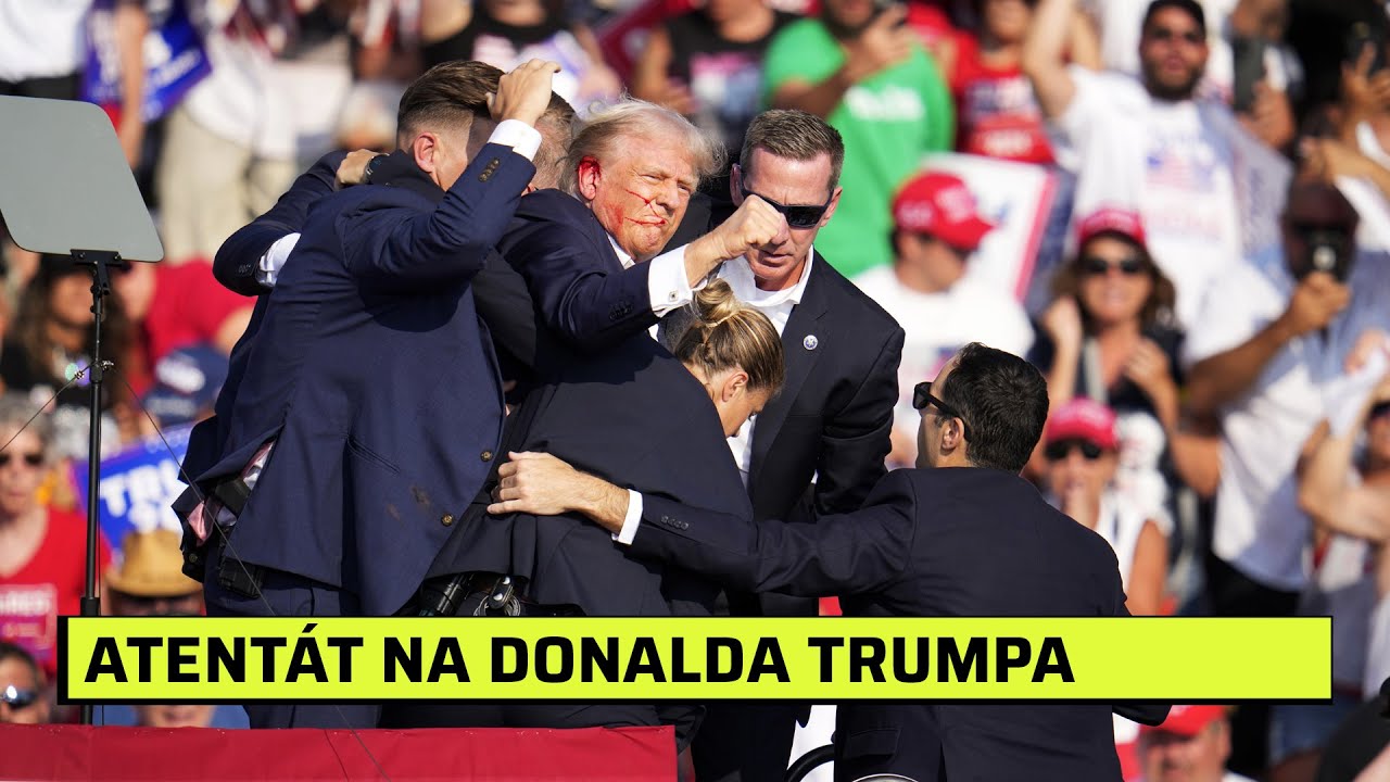 Střelba na Trumpově mítinku. Zasáhli ucho exprezidenta, kromě útočníka je mrtvý i divák