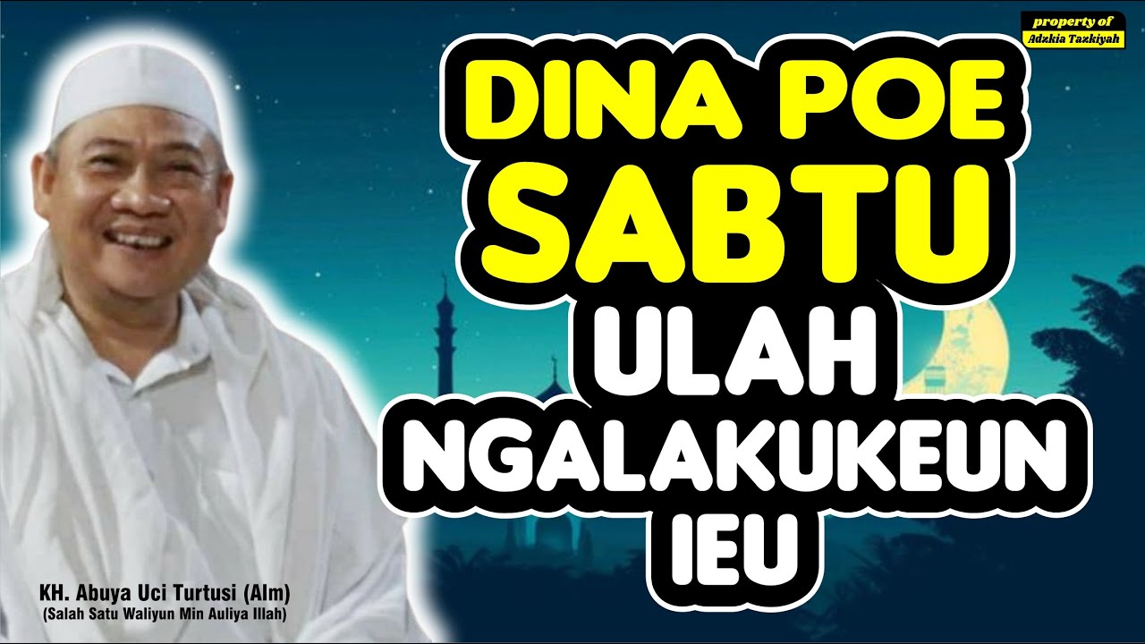 🔴👉PANTANGAN POE SABTU || ABUYA UCI (ALM) 2025