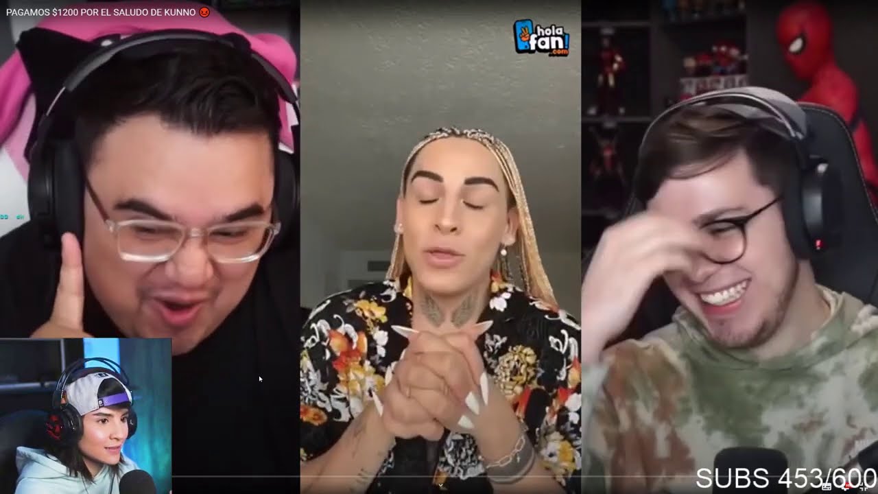 LauGamer REACCIONA ➡️ #BDNA DED y JuanSGuarnizo - PAGAMOS $1200 POR EL SALUDO DE KUNNO 😡