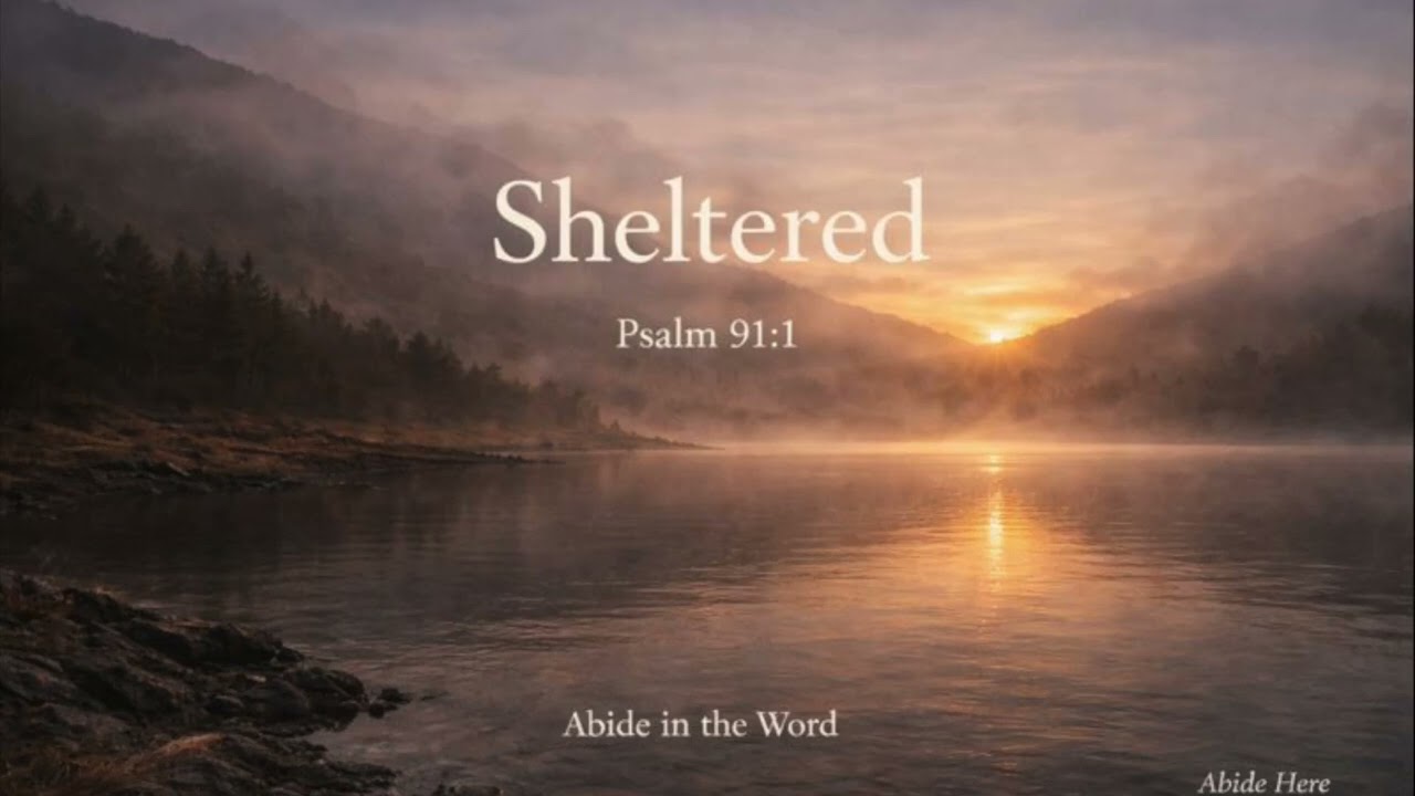 Sheltered | Psalm 91:1 | Abide in the Word