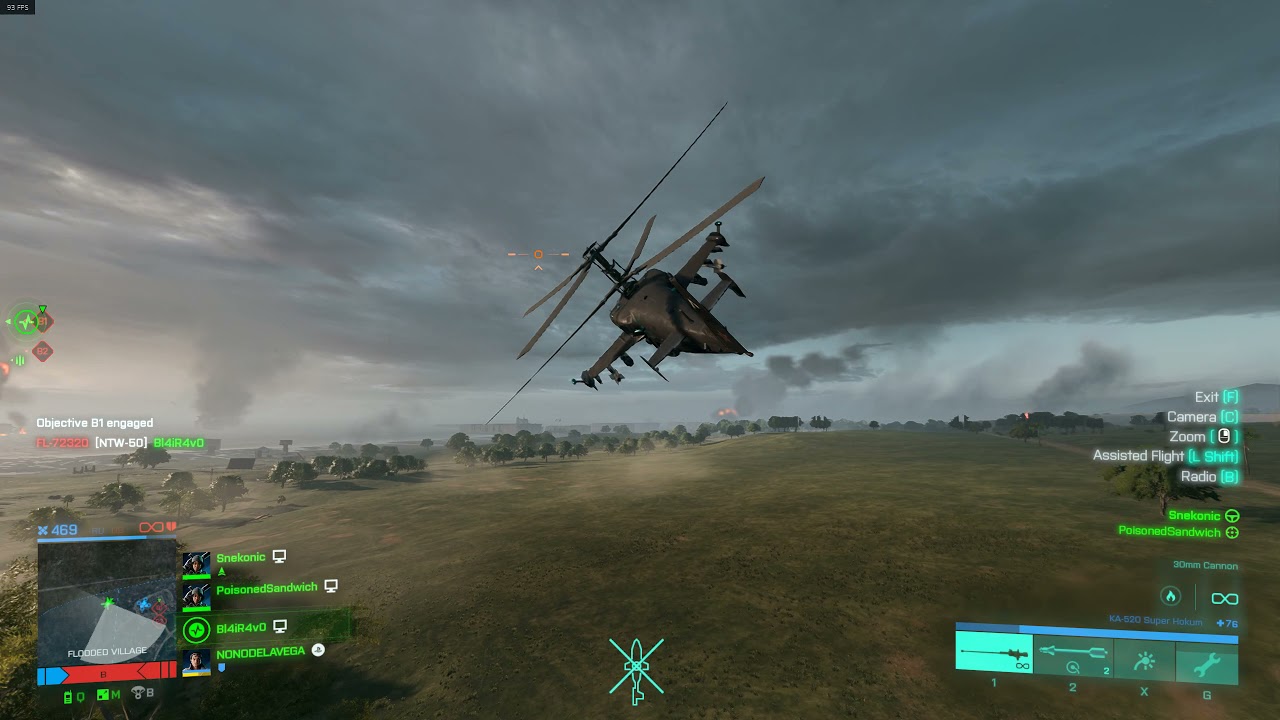 Battlefield 2042 | 103 Attack Chopper Killstreak (KA-520)