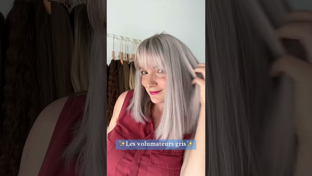 Les volumateurs capillaires en cheveux gris sont incroyables !