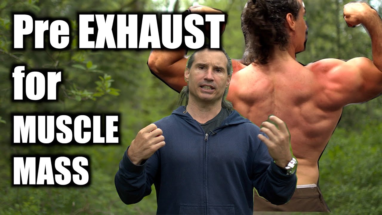 3 WAYS To PRE EXHAUST a MUSCLE