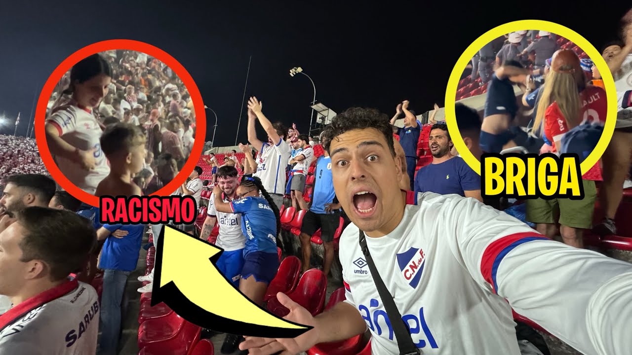 REACT DENTRO TORCIDA VISITANTE SÃO PAULO X NACIONAL | BRIGA, RACISM0 E CENAS LAMENTÁVEIS