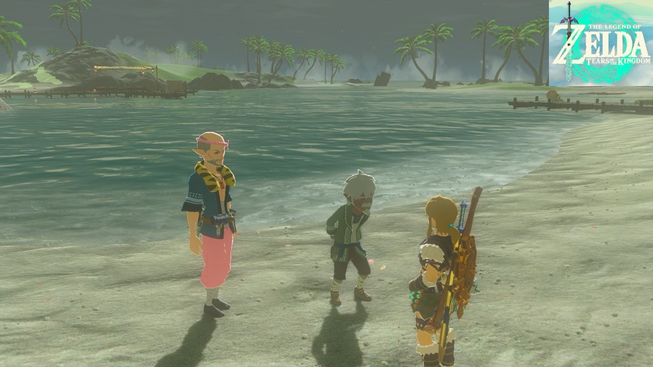 Zelda: Tears of the Kingdom [Switch 2] #210, Lurelin Village Restoration: Logs and Hylian Rice