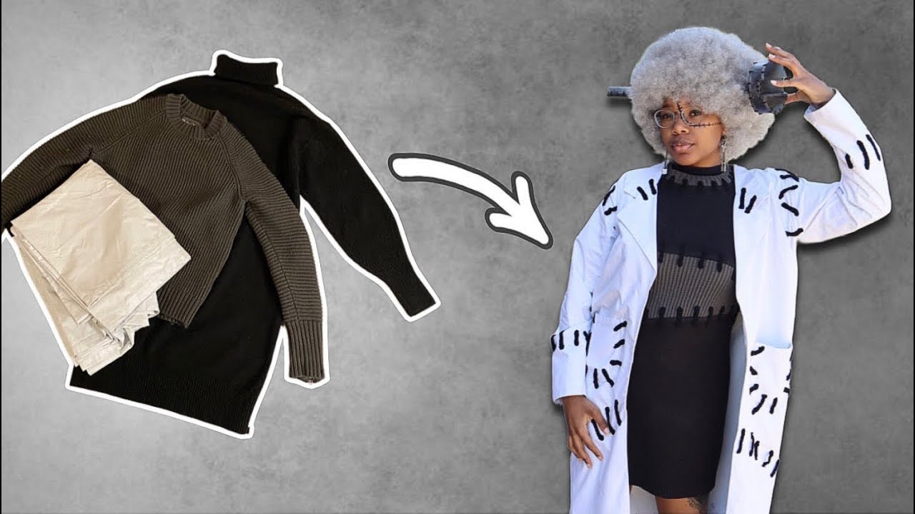 I made a Dr. Stein cosplay from the Thrift Store