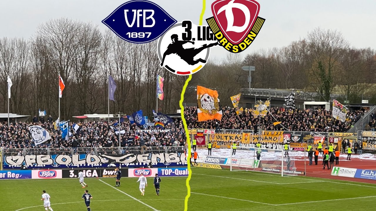 Stadionvlog: VfB Oldenburg 1:3 Dynamo Dresden // Dynamische PARTIE in OLDENBURG 🔥