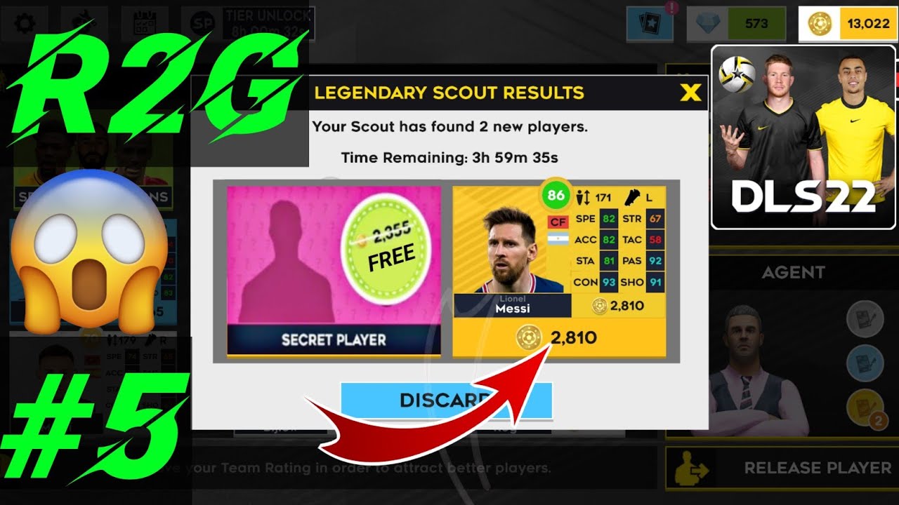 DLS 22 | R2G ep5 | *Lionel Messi* | Dream League Soccer 2022 | Gaming Trench