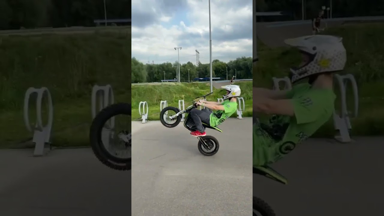 Kuberg Cross Hero в руках профессионала 