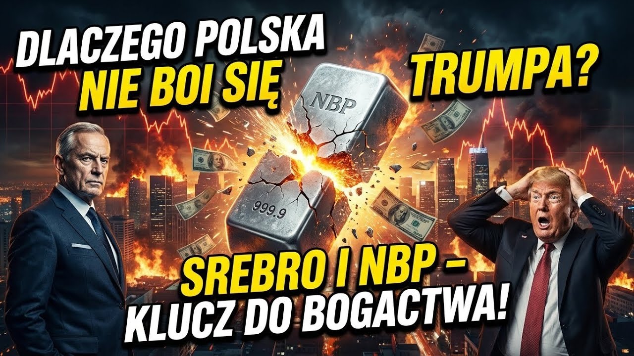 Dlaczego Polska nie boi się Trumpa? Srebro i NBP – klucz do bogactwa!