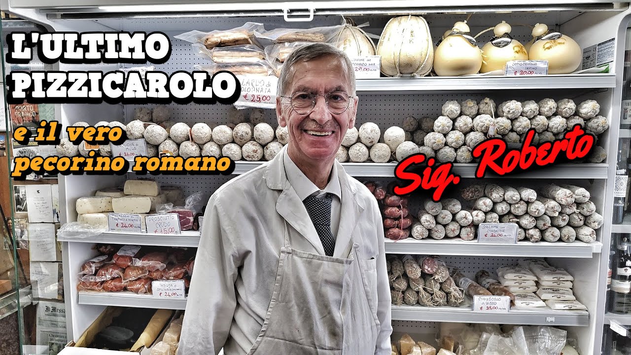 Il VERO PECORINO ROMANO dall’ultimo PIZZICAROLO di Roma - Antica Caciara Trasteverina