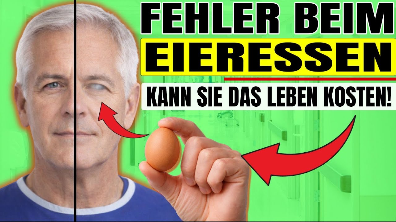 Der schlimmste Fehler beim Eieressen kann die Gesundheit älterer Menschen ruinieren !