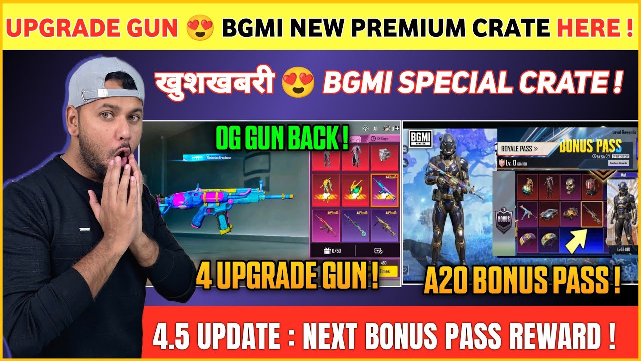 GOOD NEWS 😍 Bgmi Special Crate | Bgmi New Premium Crate | Next Bonus Pass in Bgmi | Bgmi New Update