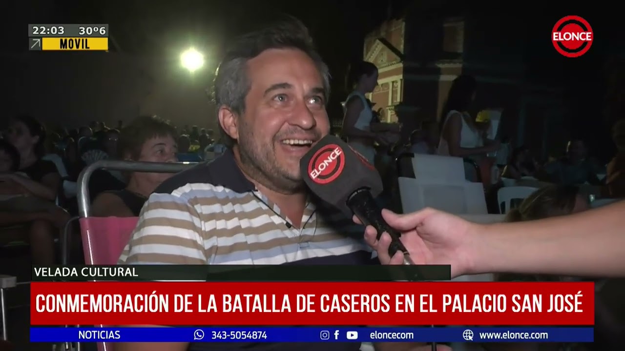 Conmemoración de la Batalla de Caseros en el Palacio San José