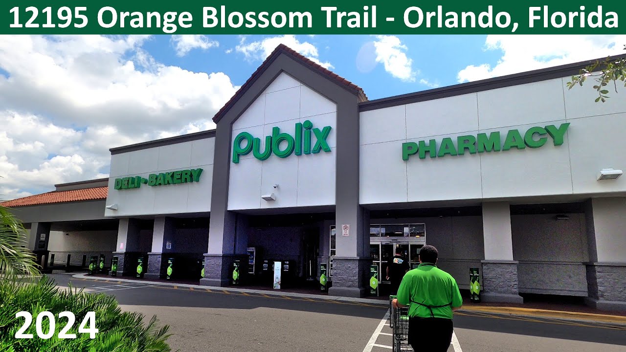 Publix at Southchase - 12195 Orange Blossom Trail in Orlando, Florida - Shopping Store 654