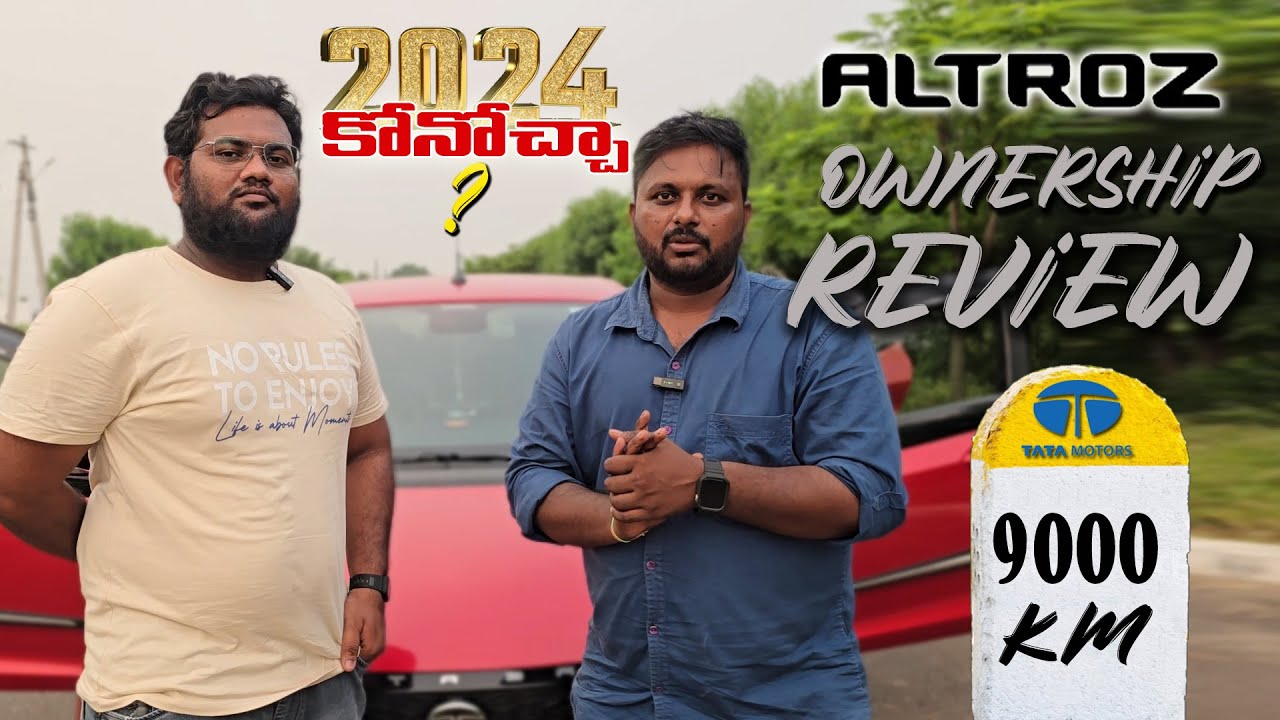 9000 KM Driven TATA Altroz Ownership Review ll in Telugu ll