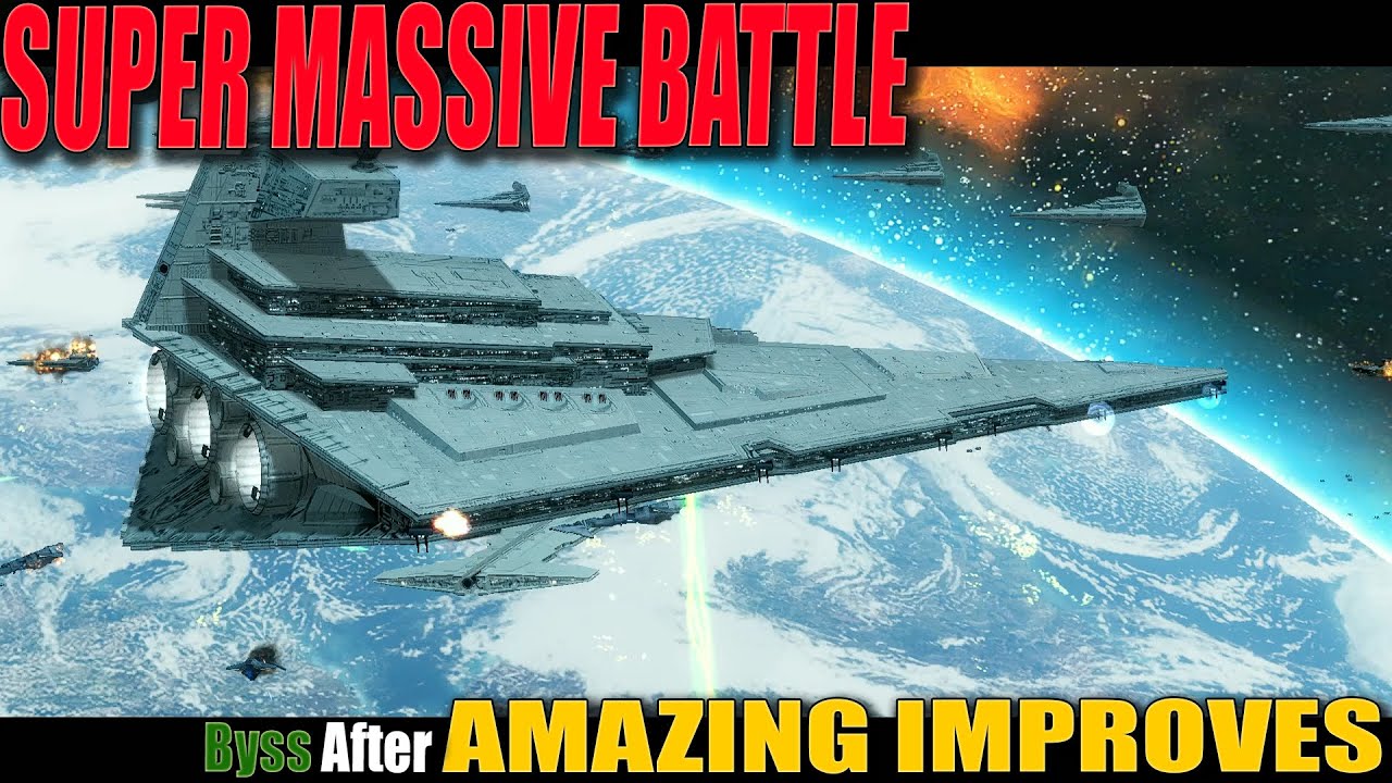 SUPER MASSIVE BATTLE at Byss - Star Wars Alliance Rebellion