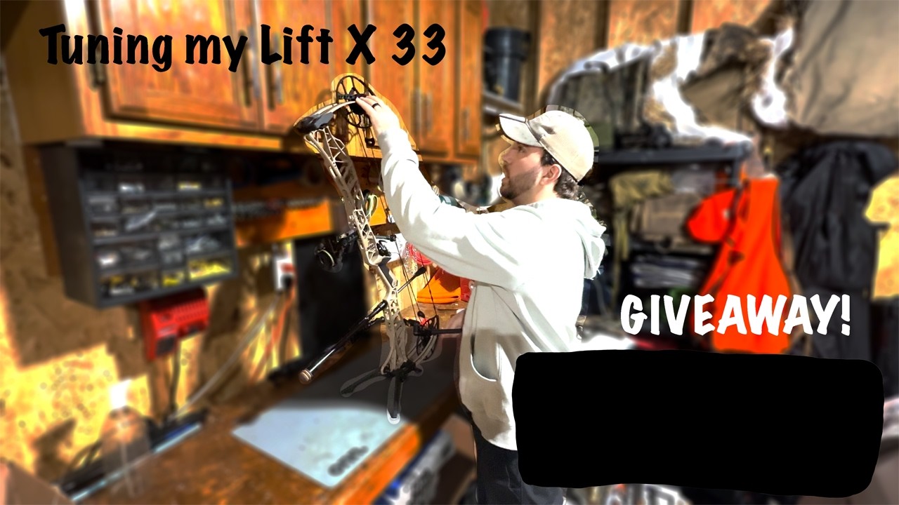 Tuning My Mathews Lift X 33 | Giveaway announcement!