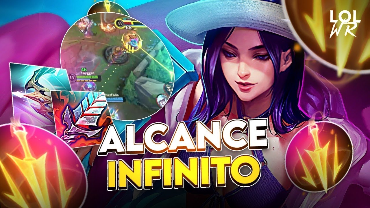 CAITLYN ESTÁ Q-U-E-B-R-A-D-A COM O NOVO RITMO FATAL!!! ME SURPREENDI | LoL Wild Rift
