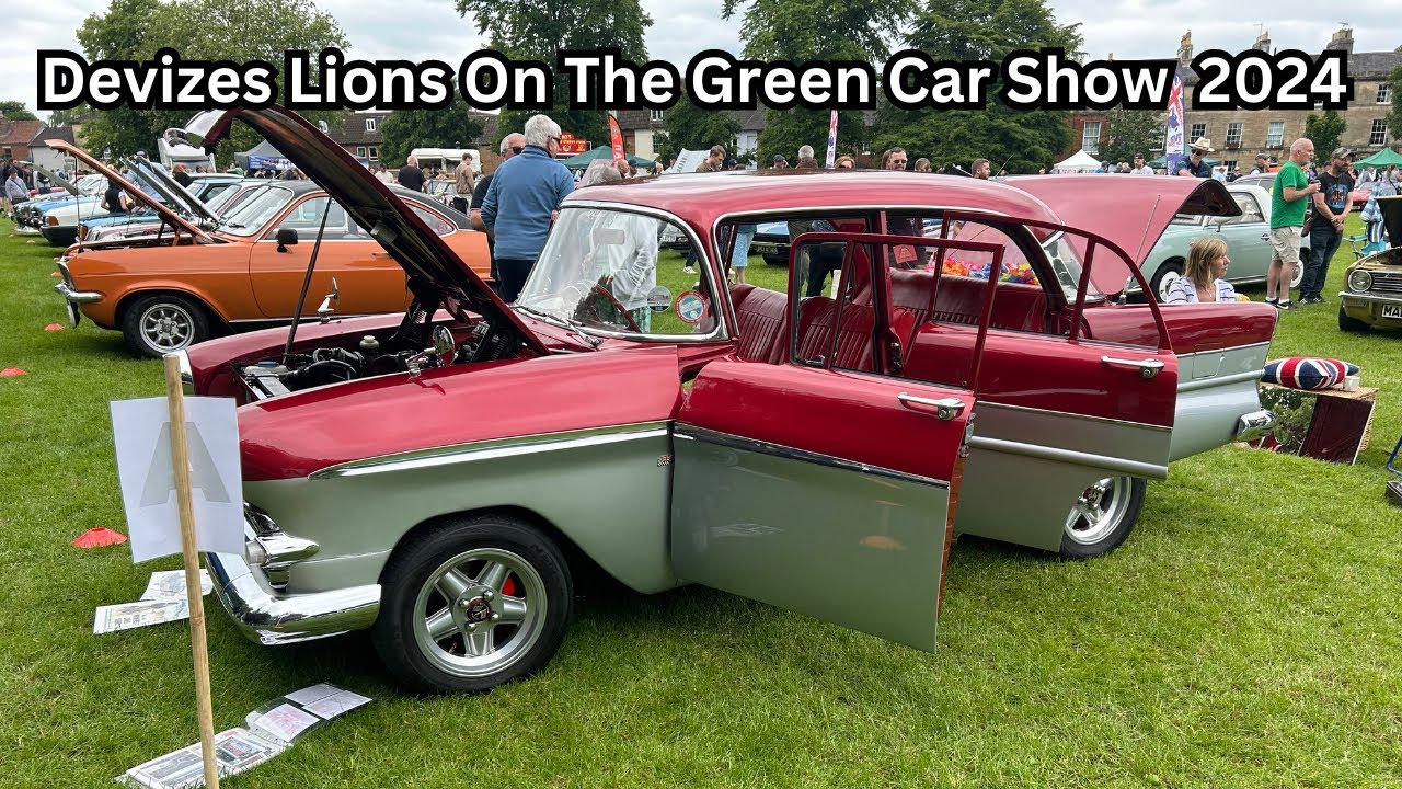 Devizes Lions Custom Classic Car Show On The Green 2024