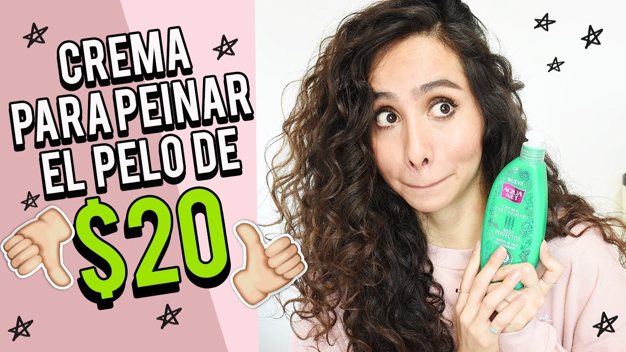 CREMA PARA PEINAR DE $1 DÓLAR! Probando AquaNet Rizos Perfectos | attalia dasbel