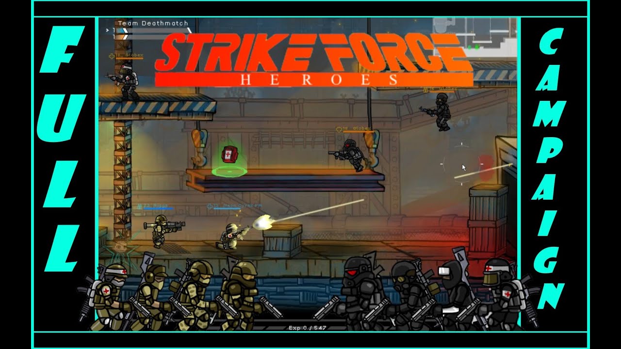 Strike Force Heroes Full Campaign (No Commentary) [HD]