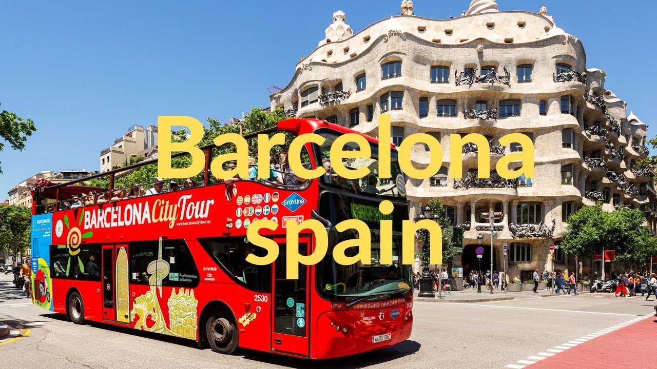 Walking Tour Barcelona Spain