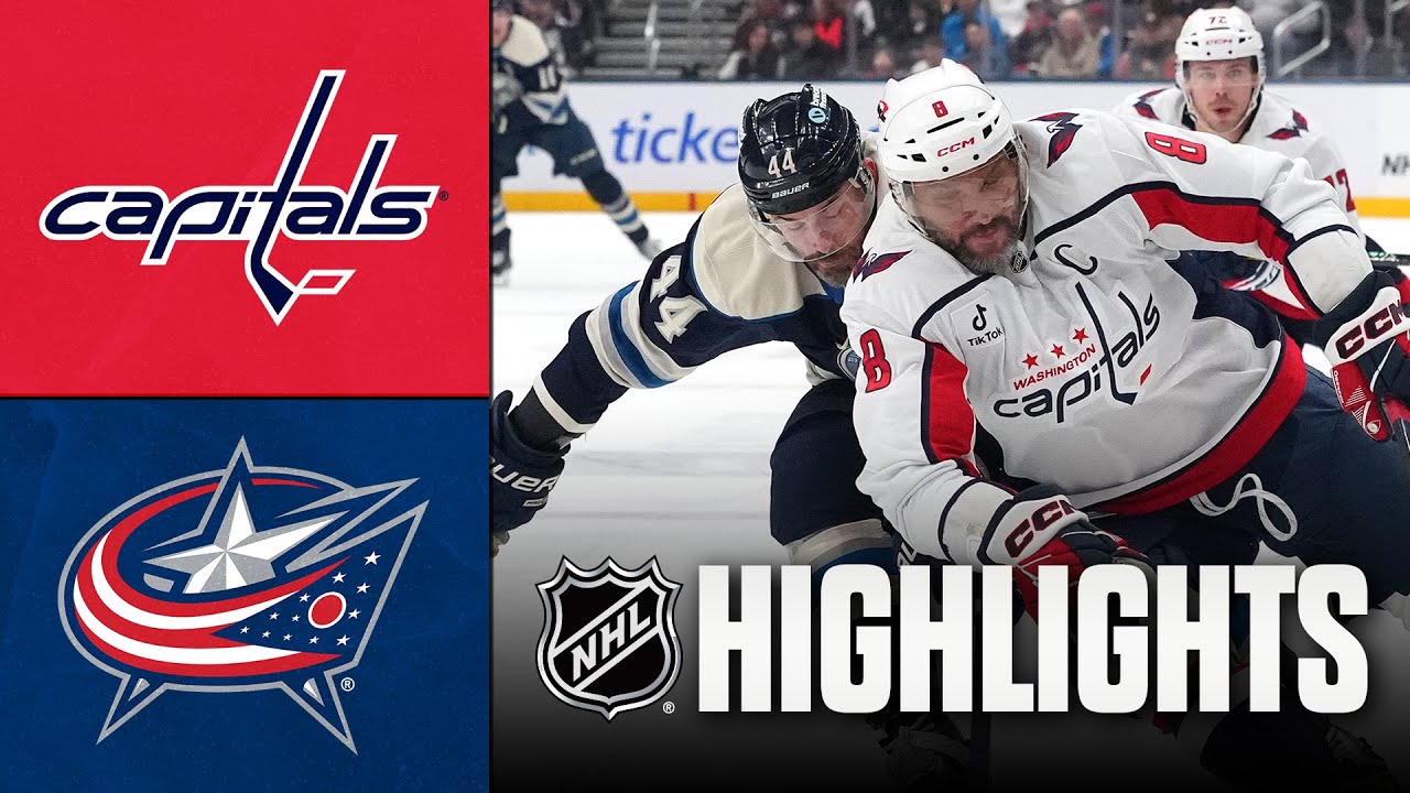 NHL Highlights | Capitals vs. Blue Jackets | October 24, 2025