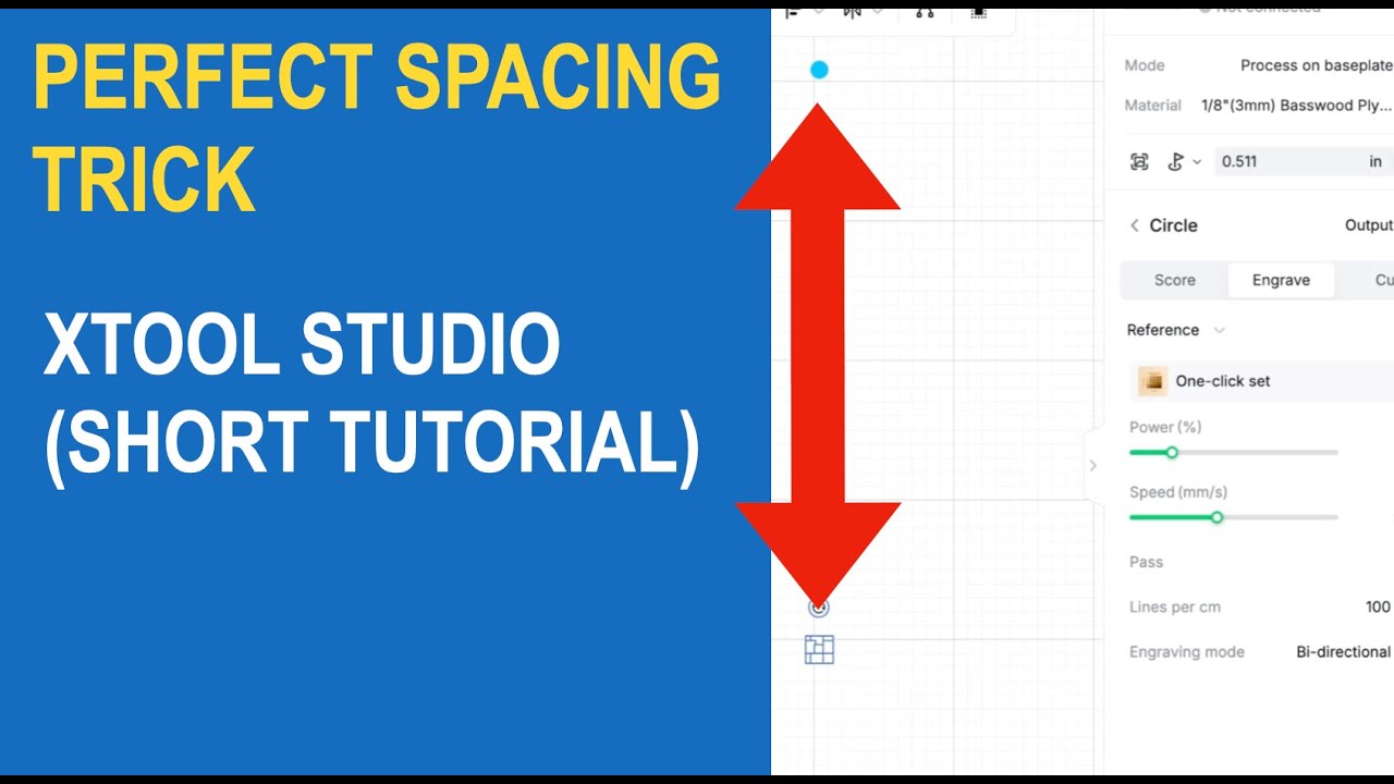 How to Align & Space Objects EXACTLY in xTool Studio Beginner Friendly!