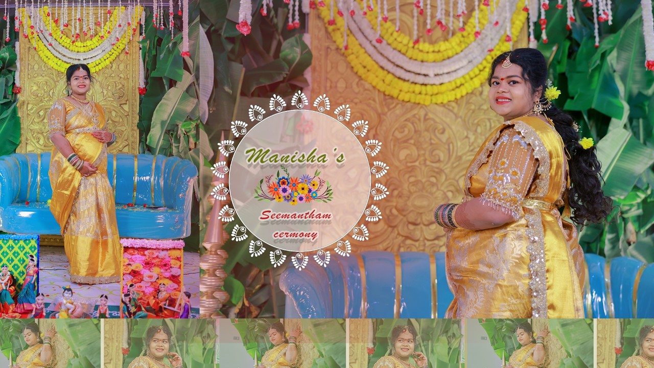 manisha seemantham celebration