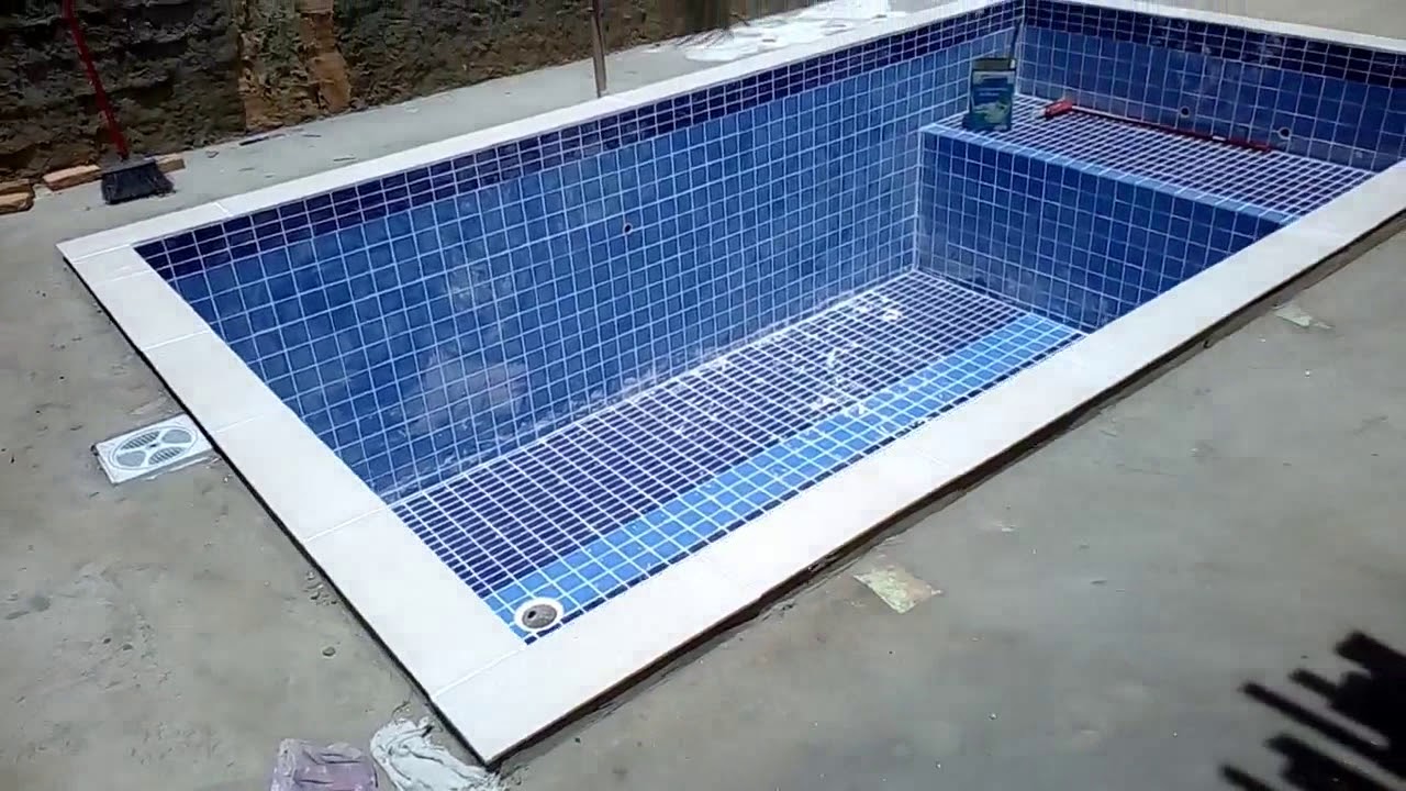 Construção Piscina de Alvenaria 5.10 x 3.00 metros!!