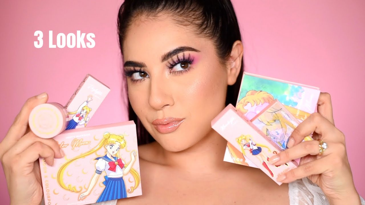Sailor Moon x Colourpop Collection Tutorial | 3 Looks