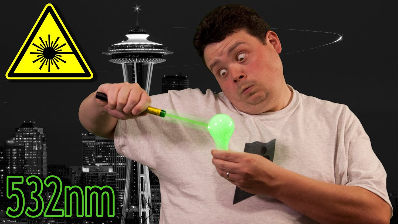 Epic Wicked Lasers Nano 532nm Green Laser Pointer Review - Fantastic Handheld Laser! - @Barnacules