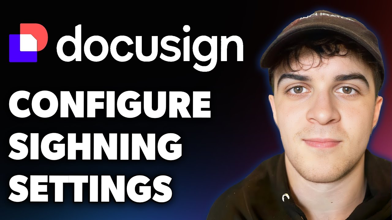 How to Configure Signing Settings in Docusign (easiest Way) (Full 2025 Guide)