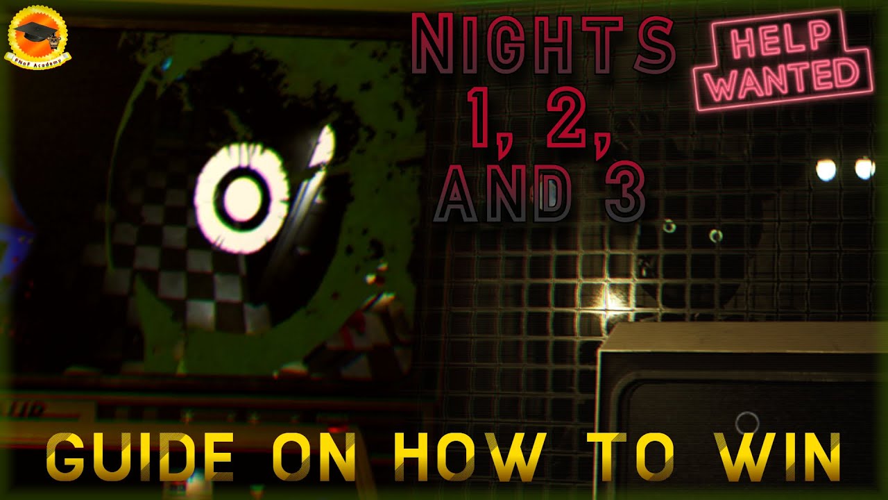 How to beat FNaF VR - FNaF 3 Night 1 + 2 + 3 Walkthrough | FNaF Academy