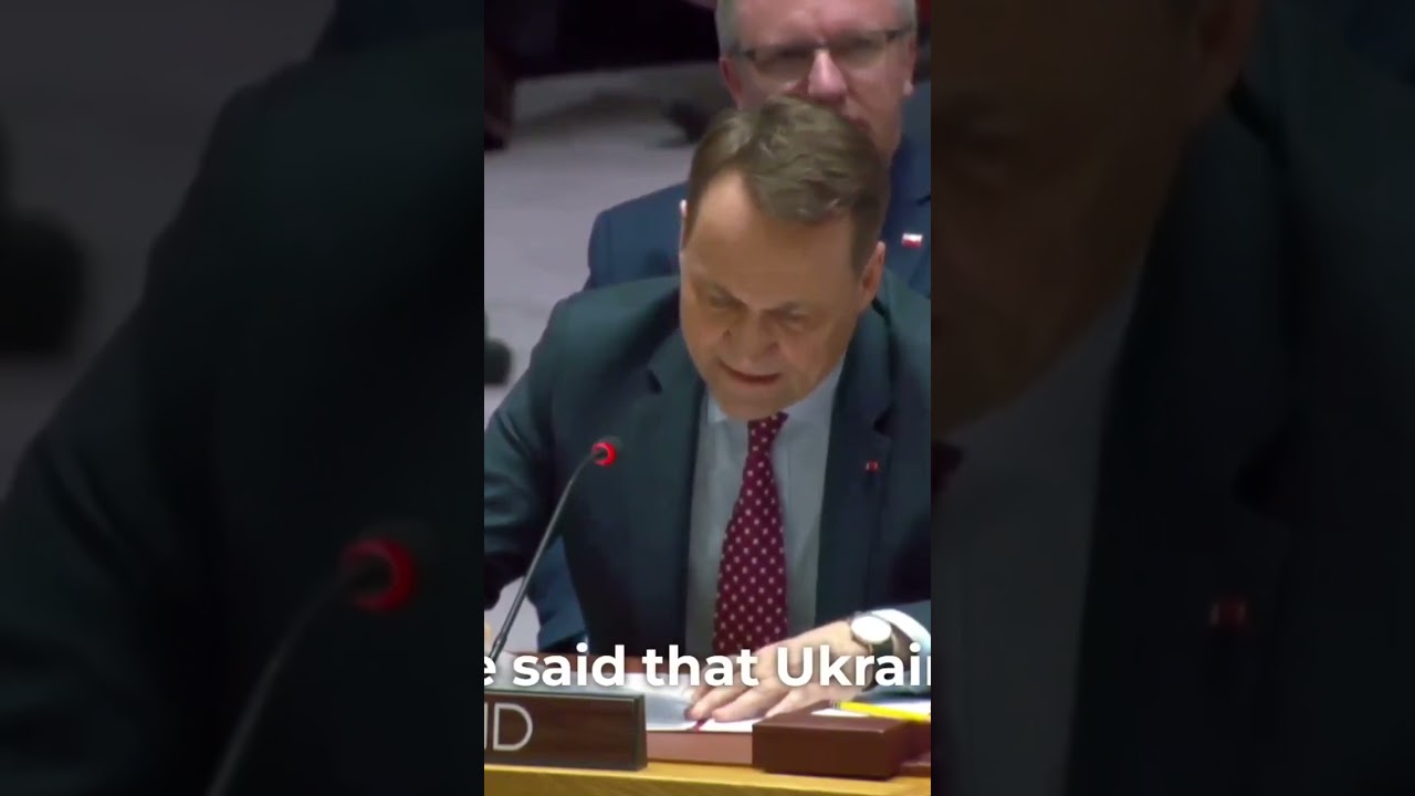 Polnischer Aussenminister im #UN-#Sicherheitsrat  &uuml;ber den Kampf der #Ukraine f&uuml;r Unabh&auml;ngigkeit