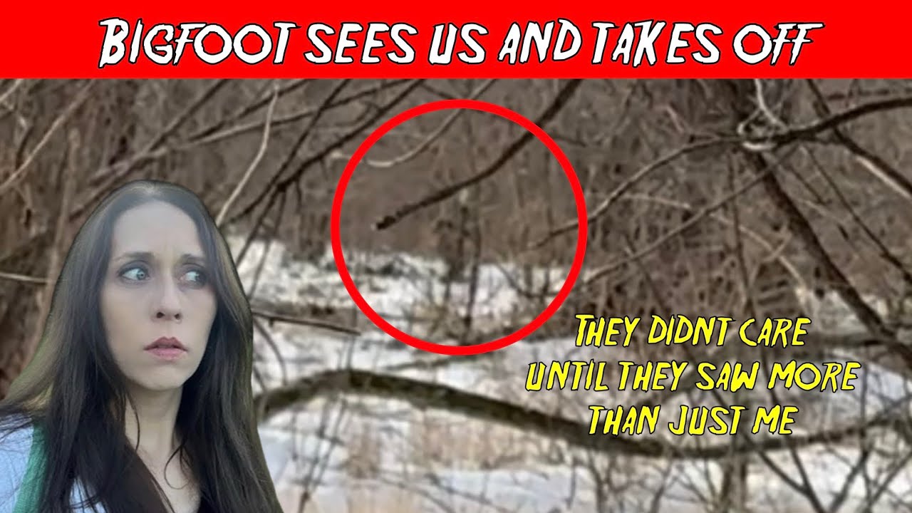 WE FOUND BIGFOOTS FORAGING PARTY THEY WEREN’T HAPPY!