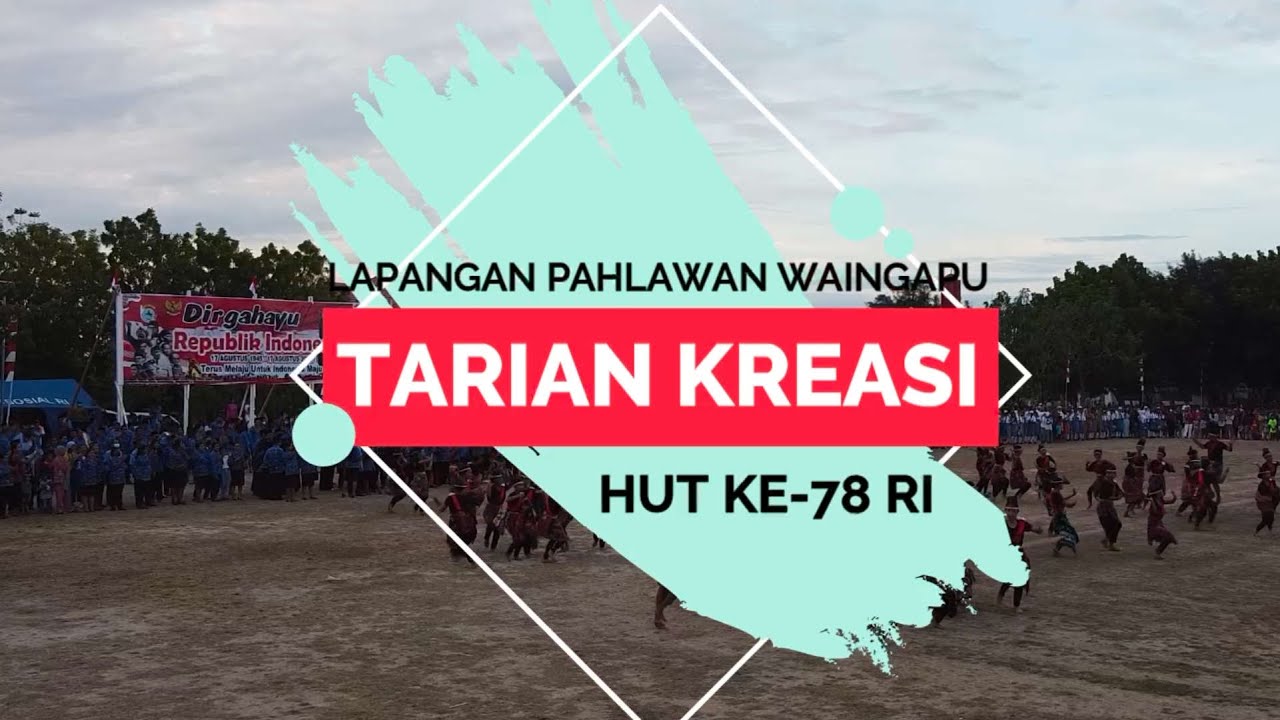 Kreasi #TarianSumba Membentuk Formasi Simbol #BudayaSumba