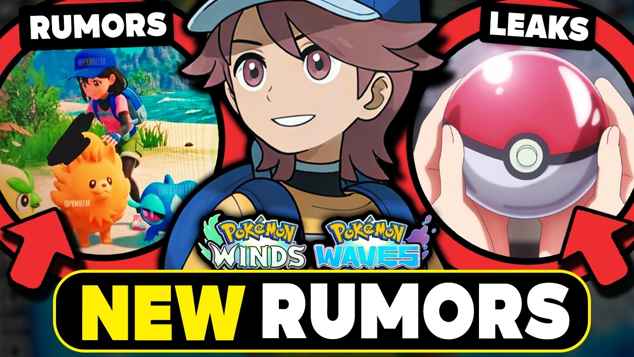 POKEMON NEWS! NEW WINDS & WAVE IMAGE RUMORS! Gen 10 DEVELOPMENT LEAKS! New Product Leaks & More!