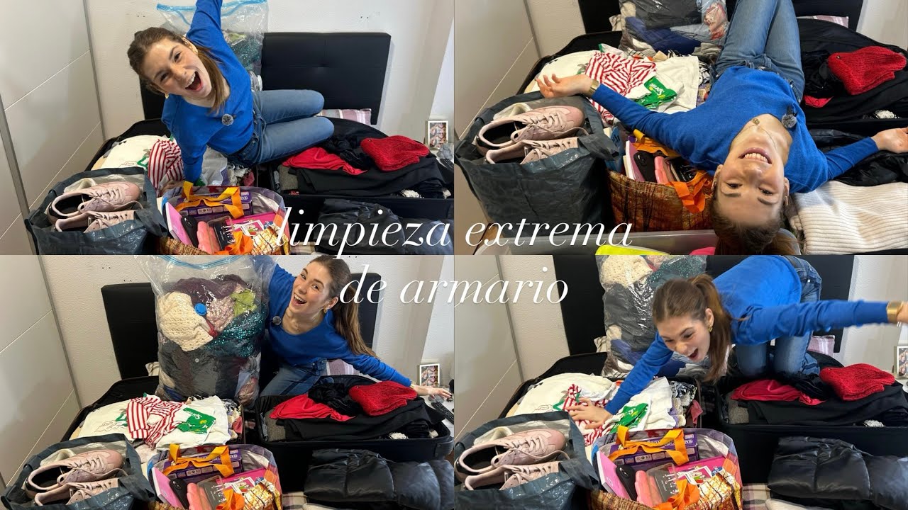 LIMPIEZA EXTREMA DE ARMARIO ¡SUBO COSAS A VINTED!