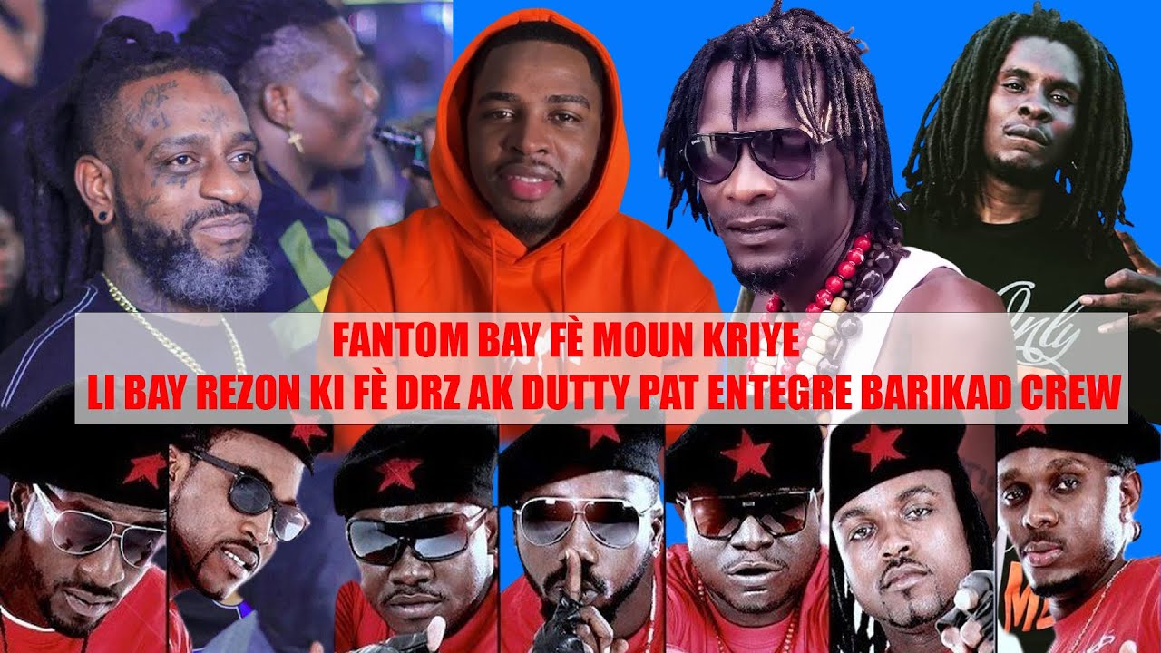 Fantom Fè moun kriye li bay rezon ki fè DRZ ak DUTTY pat nan Barikad ak Koman Wendyyy Kriye Canada