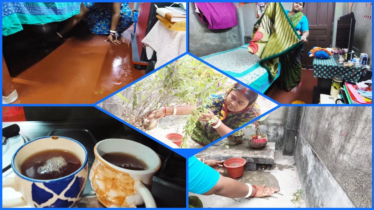 💁আমি যেভাবে সংসারের সমস্ত কাজ পরিষ্কার-পরিচ্ছন্ন ভাবে গুছিয়ে করে থাকি।