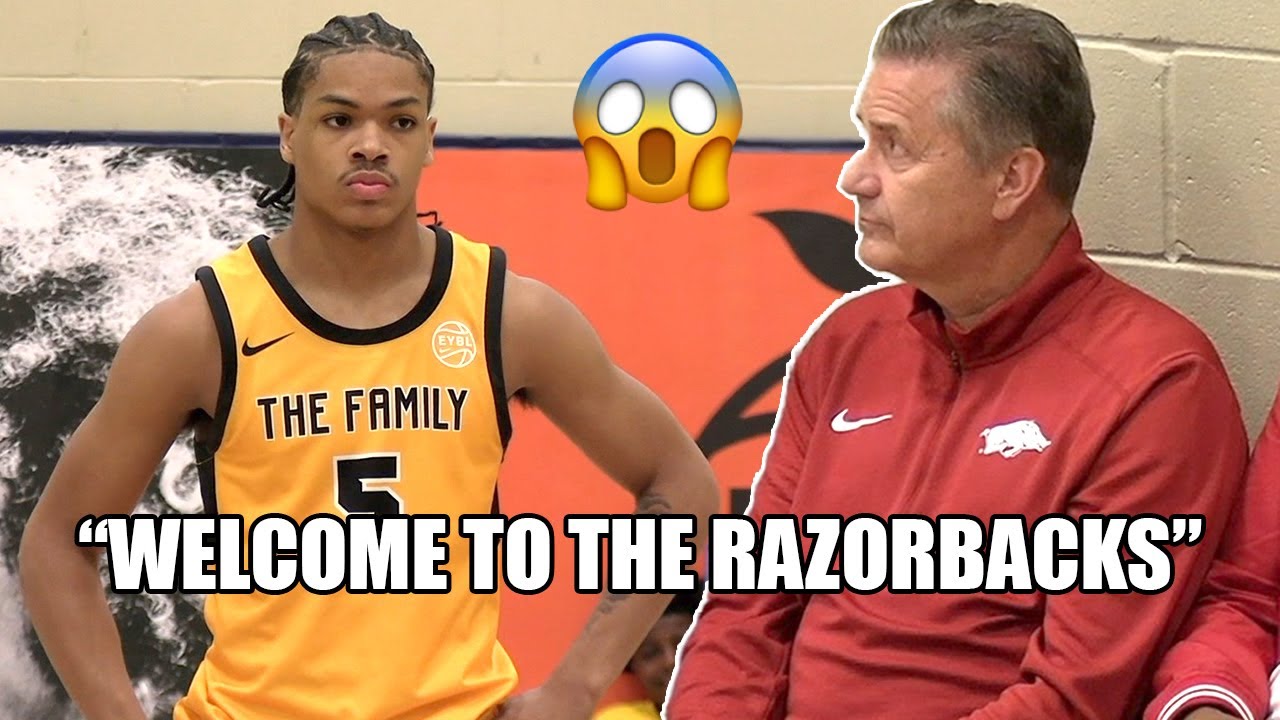 CALIPARI GOT THE #1 PG IN HIGH SCHOOL! Arkansas commit Darius Acuff Summer Highlights!