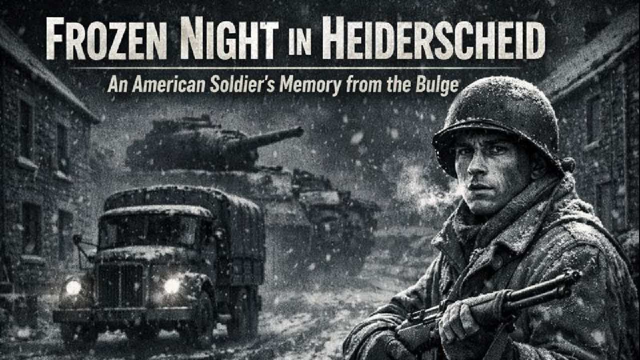 Frozen Night in Heiderscheid &ndash; An American Soldie #historicalmyths #ww2rebuilder